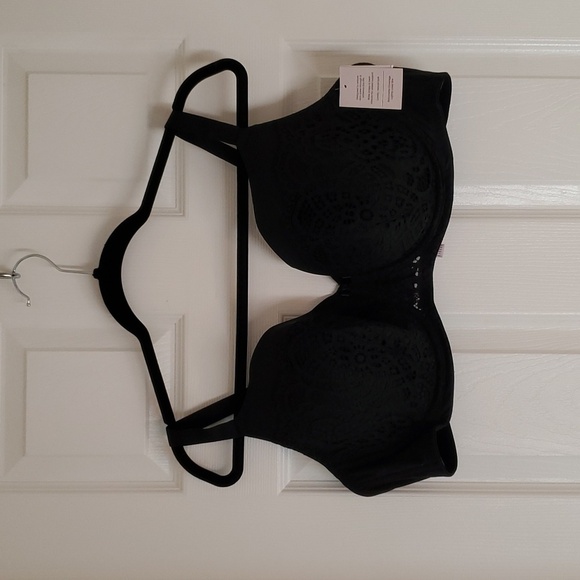🔥New Gorgeous Black Bra Size 46D - Picture 1 of 6